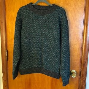 Vintage L.L. Bean Made in Norway Wool Sweater